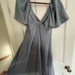 Baltic Born Gray Long Sleeve Dress